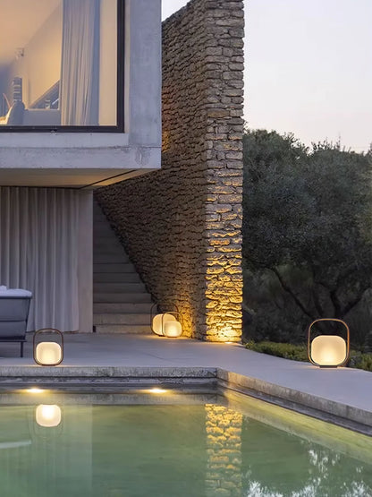 Portable Lantern Outdoor Side table lamp Table Lamp