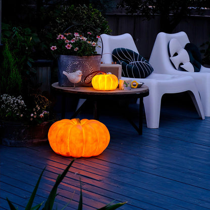 Portable Pumpkin Built-in Battery Bedside lamp Table Lamp