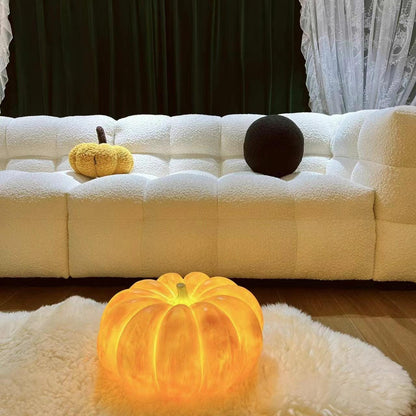 Portable Pumpkin Built-in Battery Bedside lamp Table Lamp