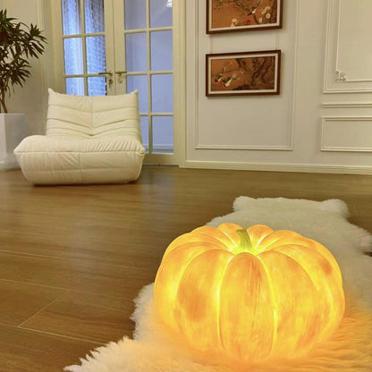 Portable Pumpkin Built-in Battery Bedside lamp Table Lamp