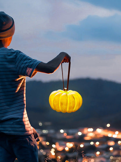 Portable Pumpkin Built-in Battery Bedside lamp Table Lamp