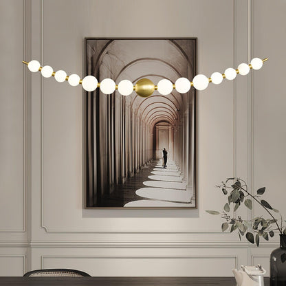 Pearl Chain Ceiling light fitting Pendant Lamp