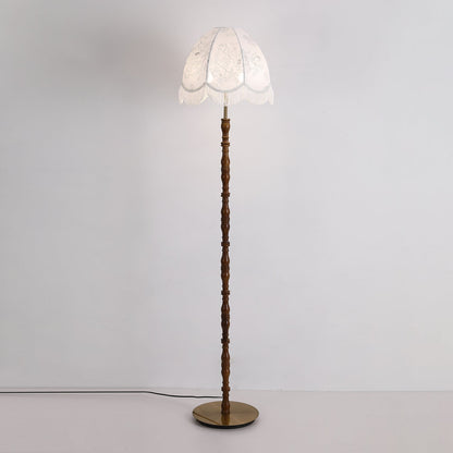 Printed Tassel Uplight Lamp Floor Lamp