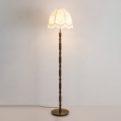 Printed Tassel Uplight Lamp Floor Lamp