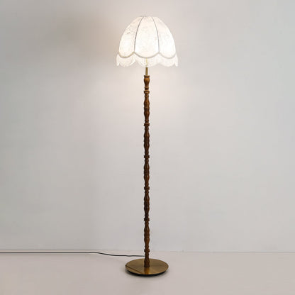 Printed Tassel Uplight Lamp Floor Lamp