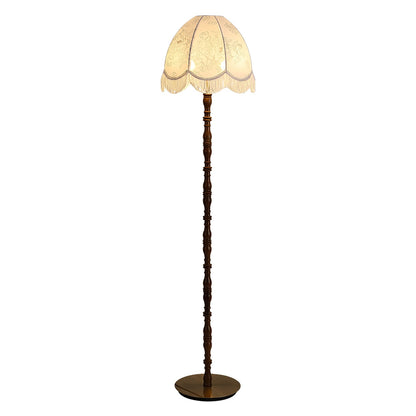 Printed Tassel Uplight Lamp Floor Lamp