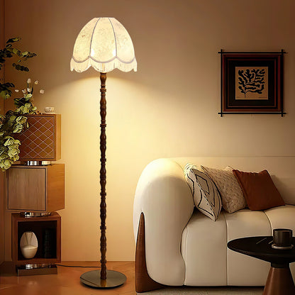 Printed Tassel Uplight Lamp Floor Lamp