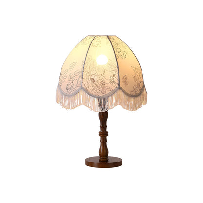 Printed Tassel Desk lamp Table Lamp