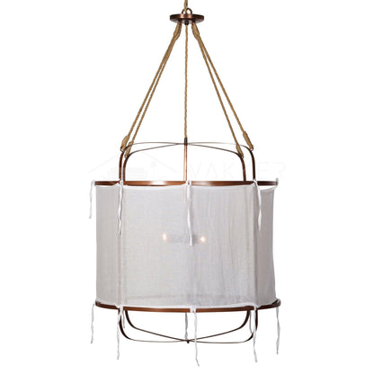 Provence Linen Houselight Pendant Light