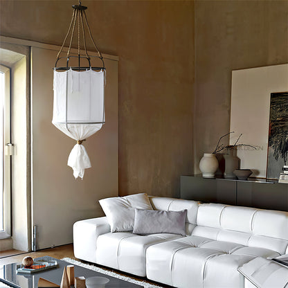 Provence Linen Houselight Pendant Light