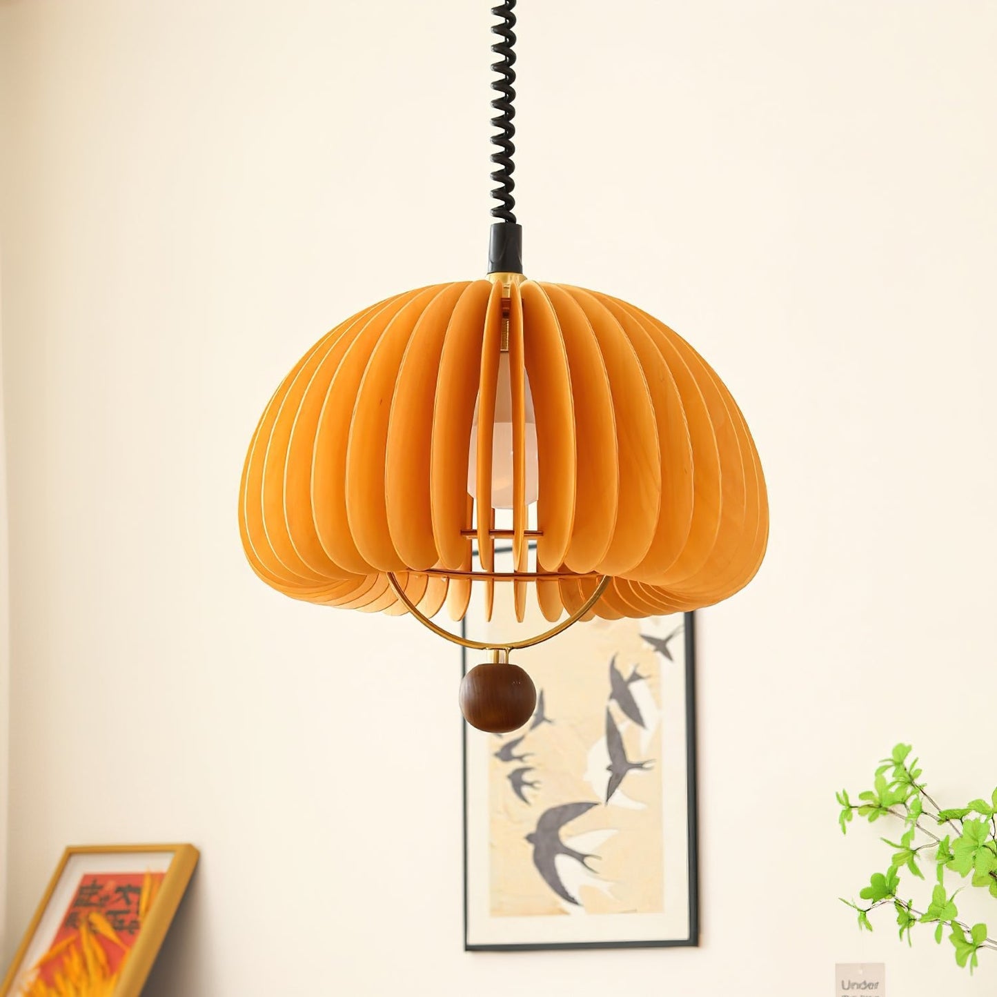 Pumpkin Adjustable Hanging light Pendant Light