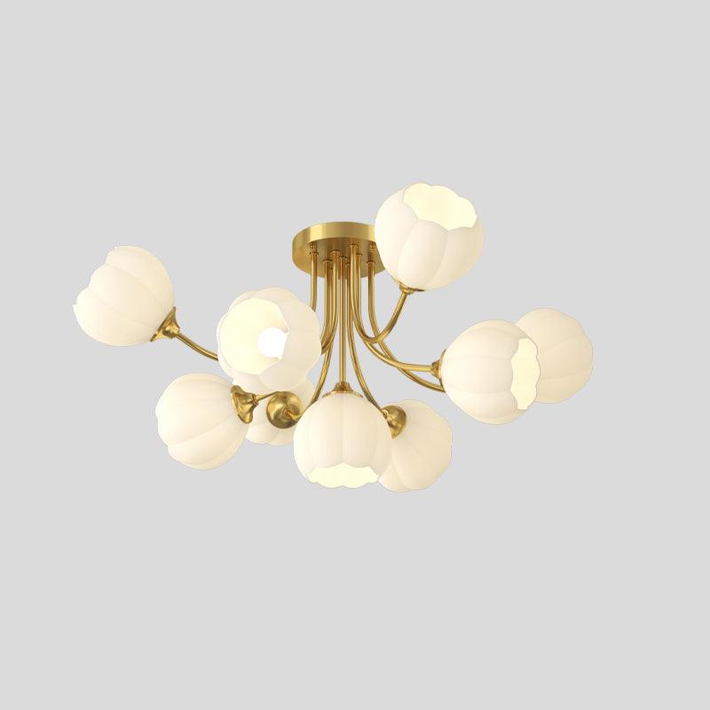 Pumpkin Brass Ceiling-mounted light Ceiling Lamp