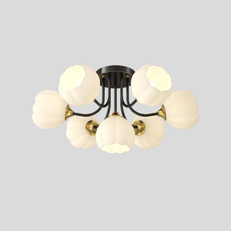 Pumpkin Brass Ceiling-mounted light Ceiling Lamp