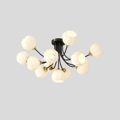 Pumpkin Brass Ceiling-mounted light Ceiling Lamp