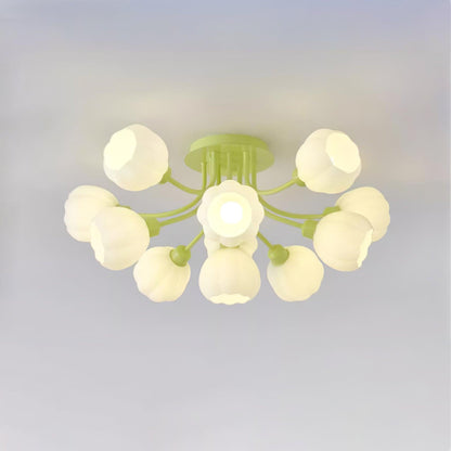 Pumpkin Matcha Ceiling Lamp