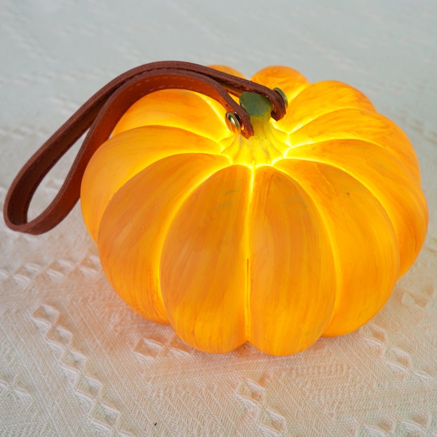 Portable Pumpkin Built-in Battery Bedside lamp Table Lamp