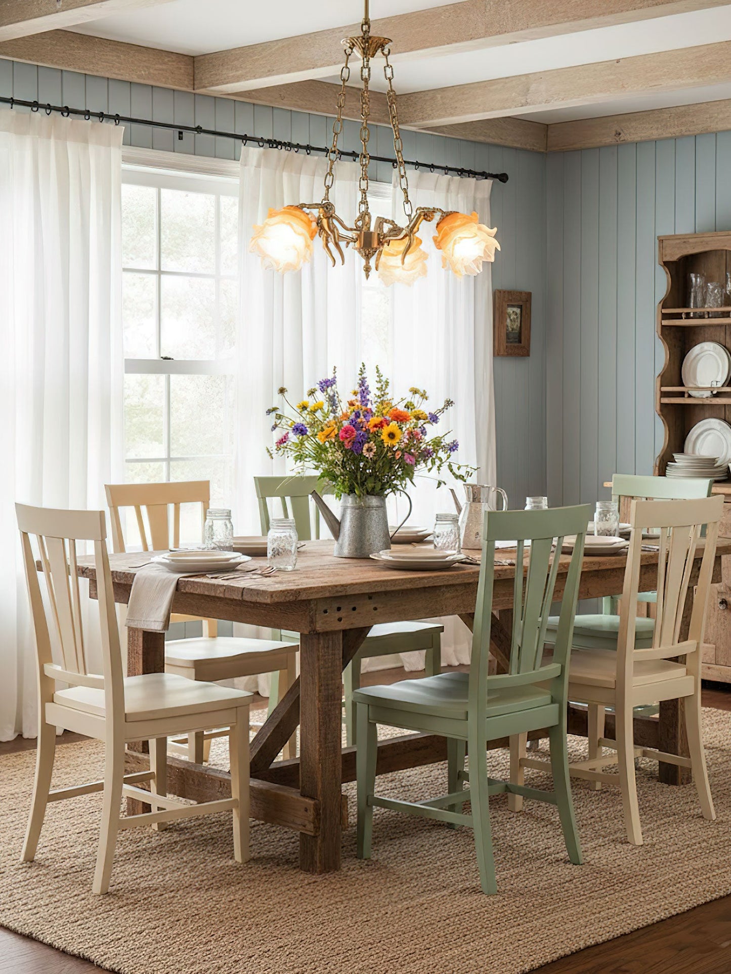 Putti Statuettes Brass Suspension