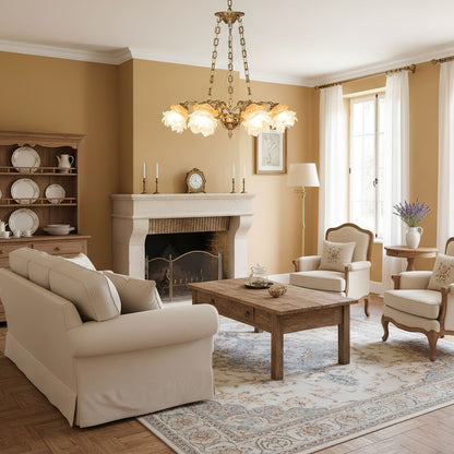 Putti Statuettes Brass Suspension