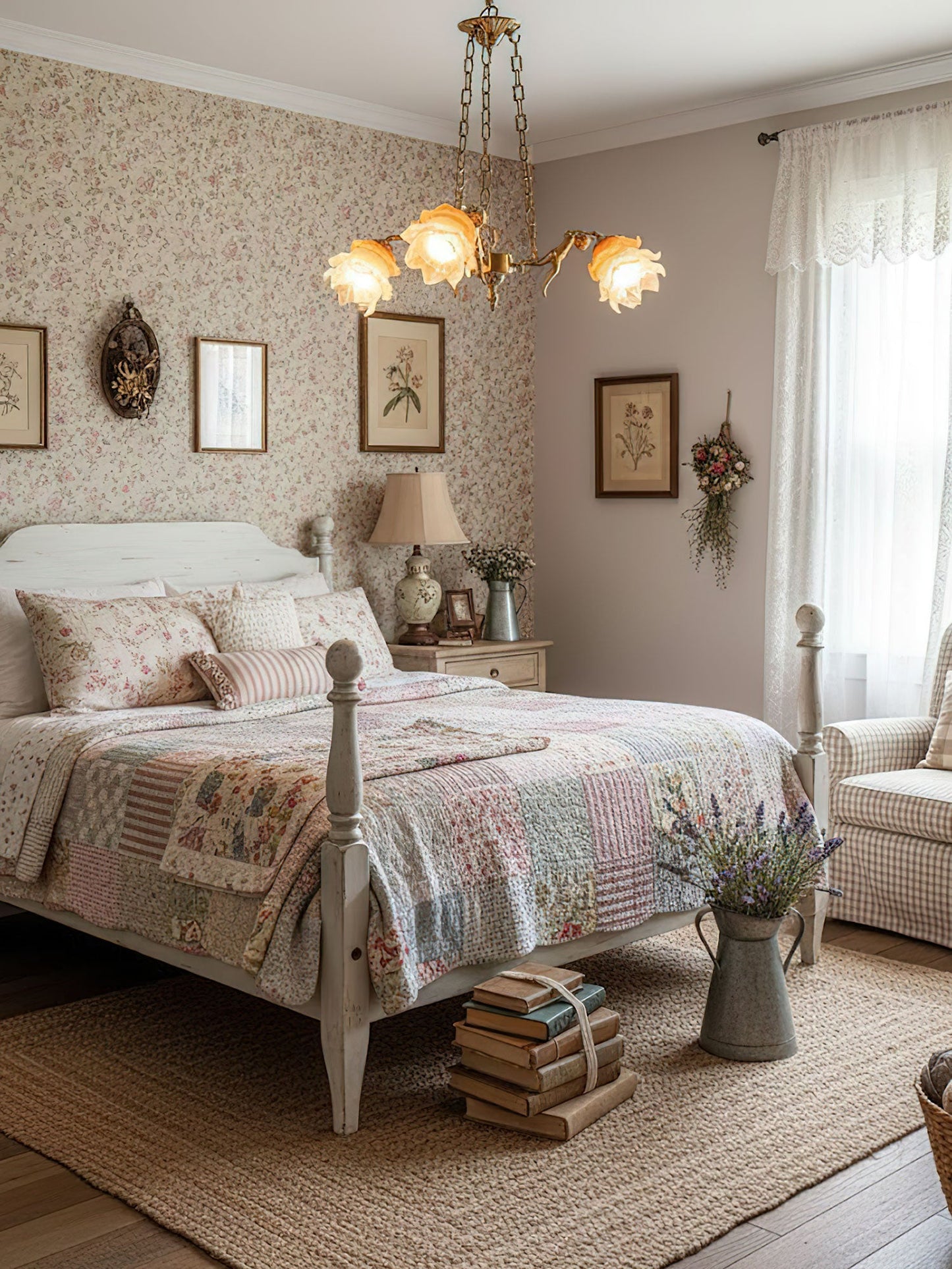 Putti Statuettes Brass Suspension