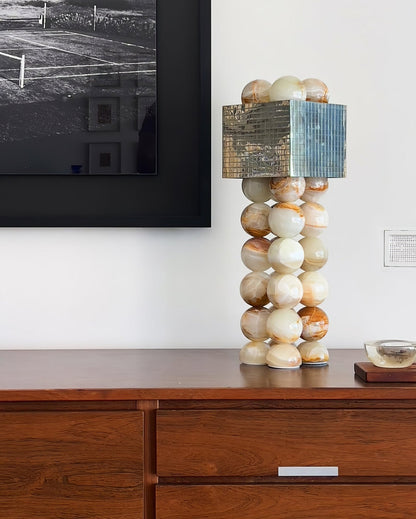 Quava Jade Table Lamp