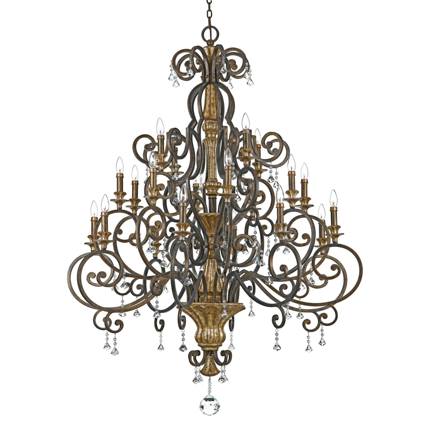 Quoizel Marquette 48 Inch 20 Light Chandelier Cp157113