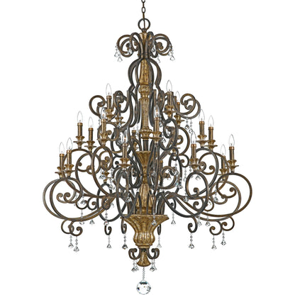 Quoizel Marquette 48 Inch 20 Light Chandelier Cp157113