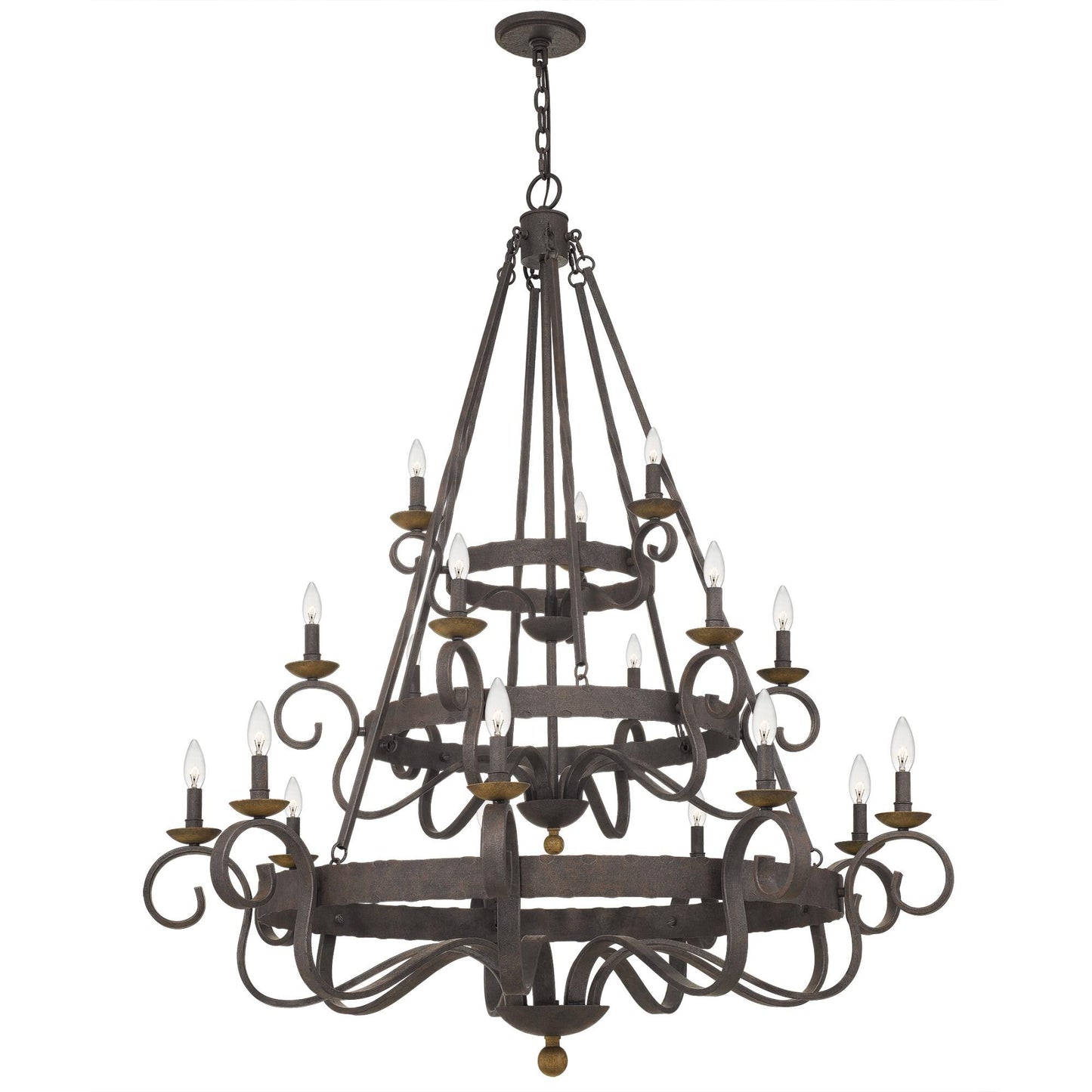 Quoizel Noble 48 Inch 18 Light Chandelier Cp388420