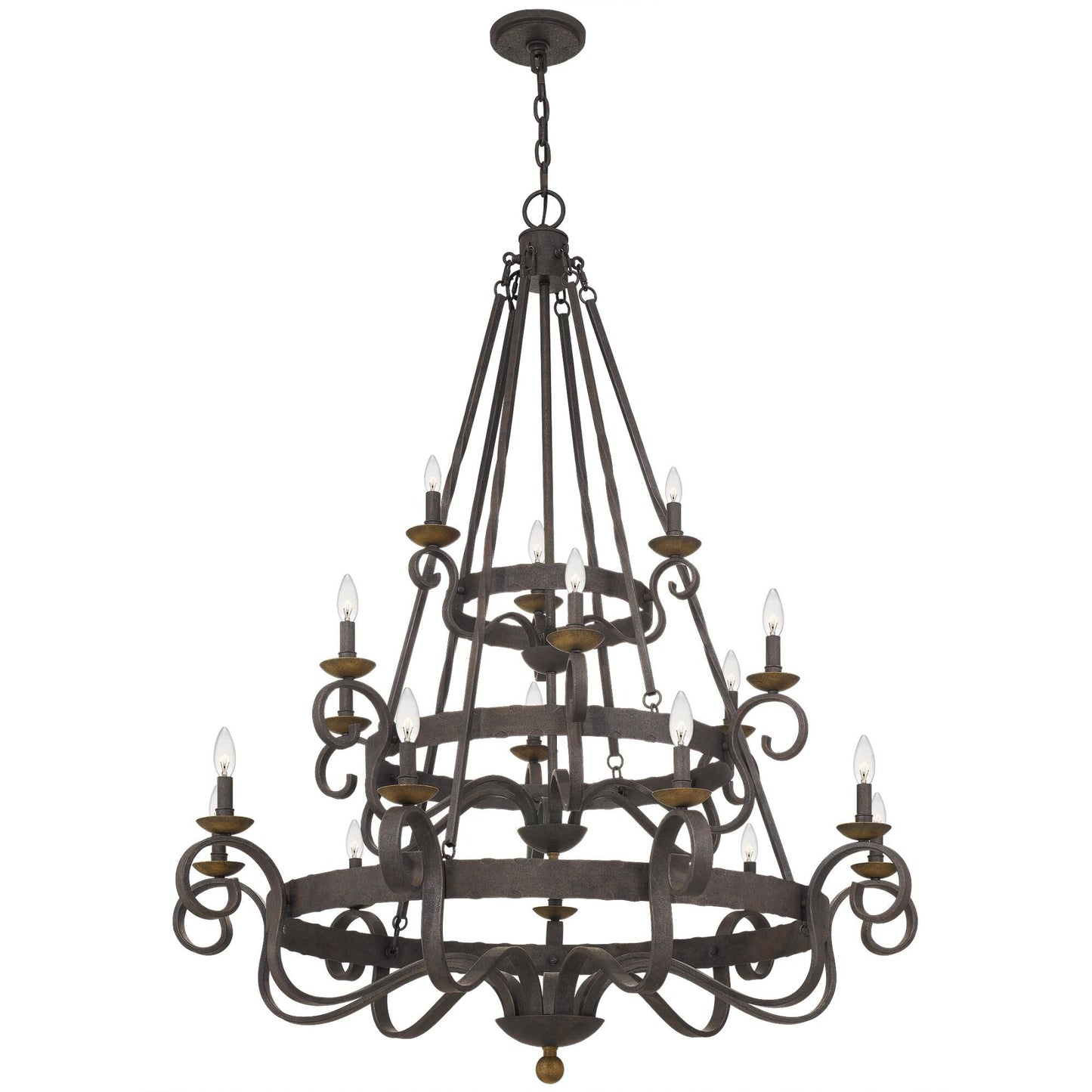 Quoizel Noble 48 Inch 18 Light Chandelier Cp388420