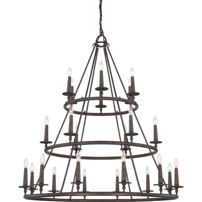 Quoizel Voyager 48 Inch 24 Light Chandelier Cp180561