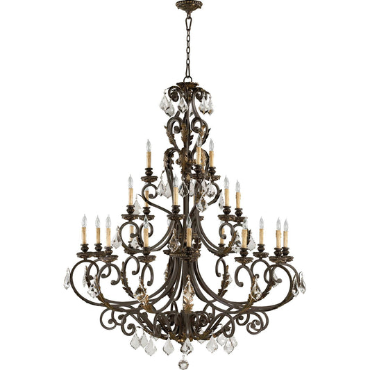 Quorum International Rio Salado 51 Inch 21 Light Chandelier Cp88417