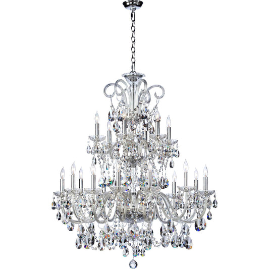 Quorum International Bohemian Katerina 37 Inch 18 Light Chandelier Cp89594