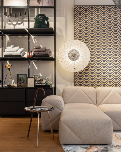 Radiant Floral Floor Lamp