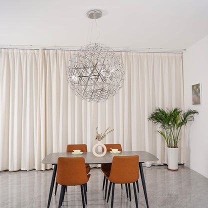 Silver Spark Ball Houselight Pendant Light