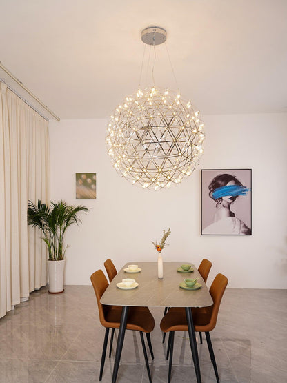 Gold Spark Ball Drop light Pendant Light