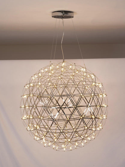 Silver Spark Ball Houselight Pendant Light