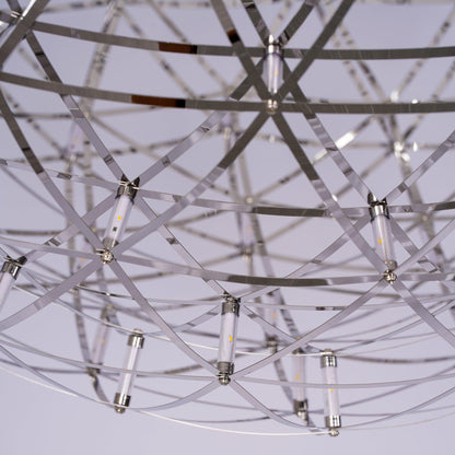 Silver Spark Ball Houselight Pendant Light