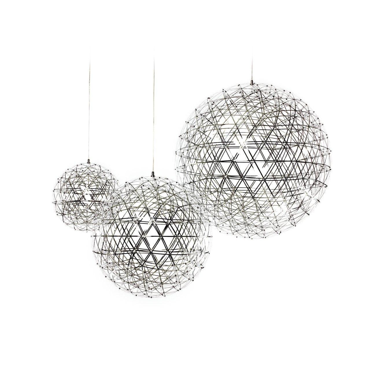 Silver Spark Ball Houselight Pendant Light