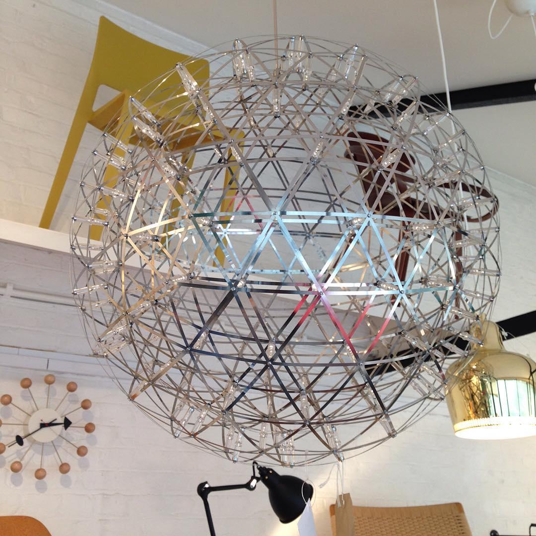 Silver Spark Ball Houselight Pendant Light