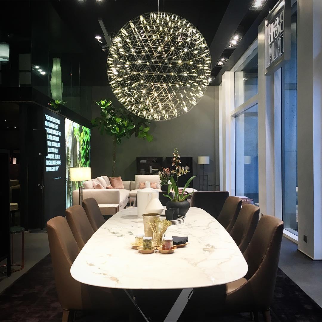 Gold Spark Ball Drop light Pendant Light