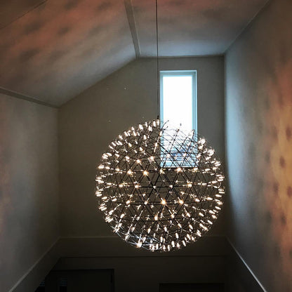 Gold Spark Ball Drop light Pendant Light