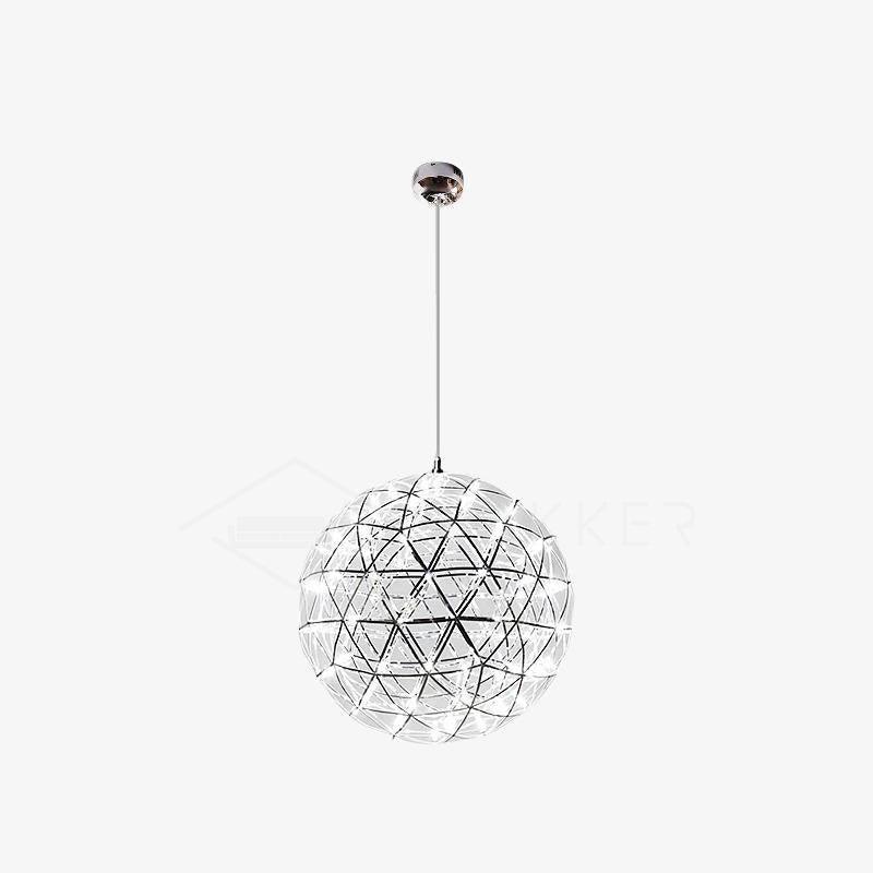 Silver Spark Ball Houselight Pendant Light