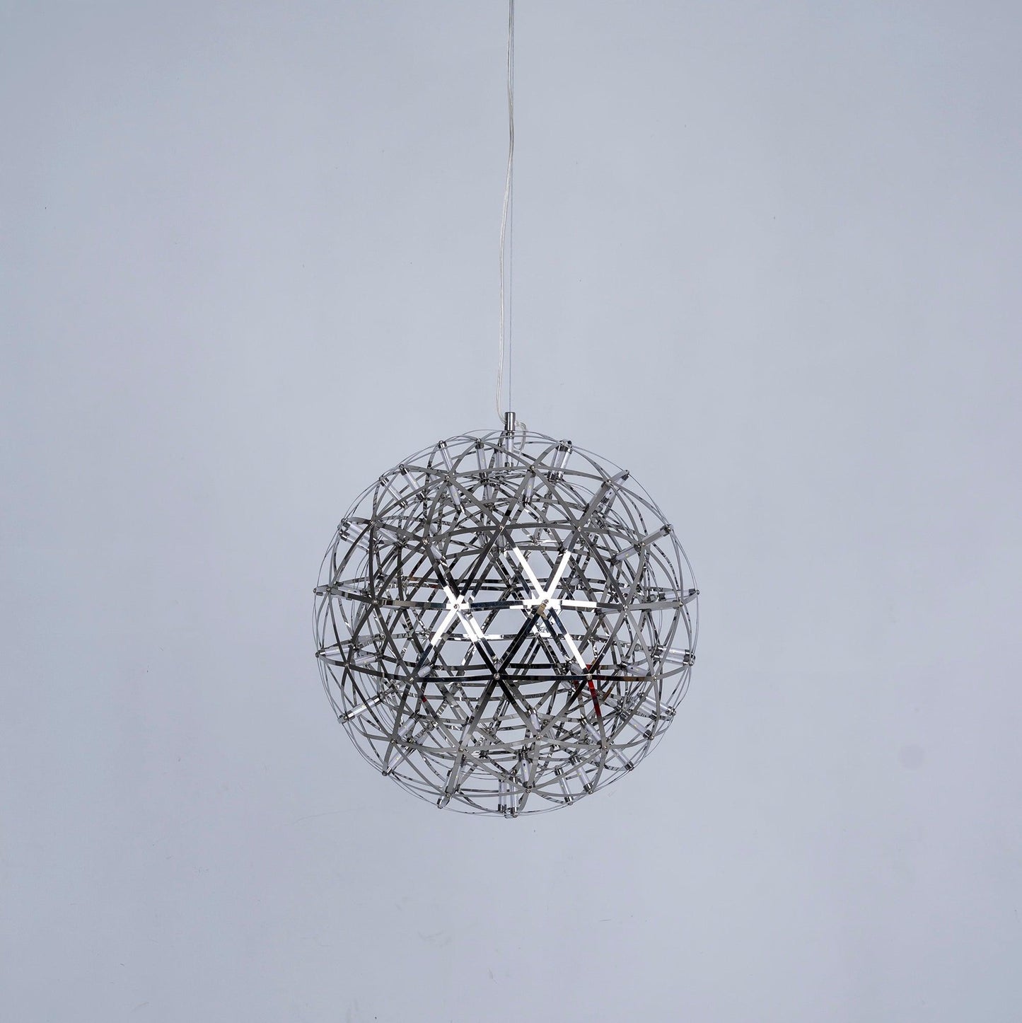 Silver Spark Ball Houselight Pendant Light