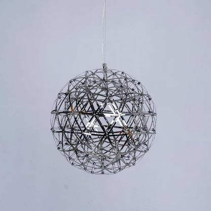 Silver Spark Ball Houselight Pendant Light