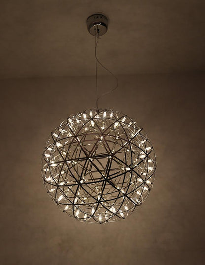 Silver Spark Ball Houselight Pendant Light