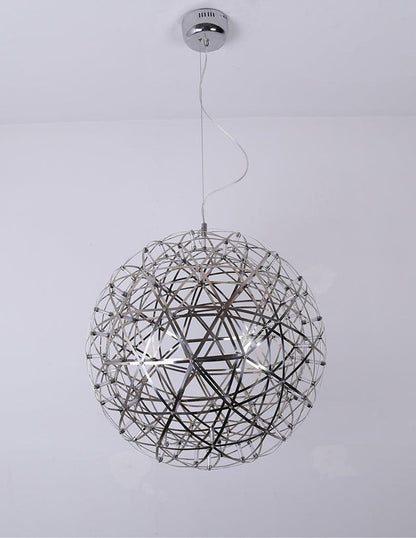 Silver Spark Ball Houselight Pendant Light