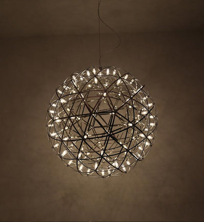 Silver Spark Ball Houselight Pendant Light