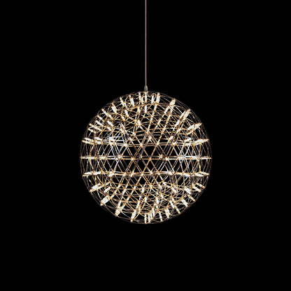 Silver Spark Ball Houselight Pendant Light