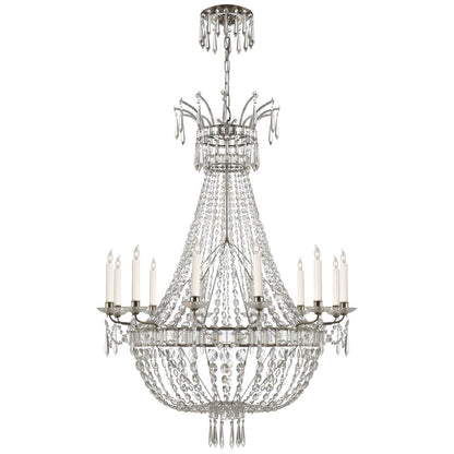 Ralph Lauren Ralph Lauren Evalina 36 Inch 12 Light Chandelier Cp439819