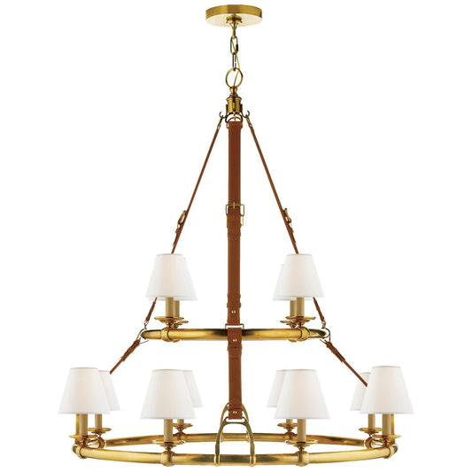 Ralph Lauren Ralph Lauren Westbury 43 Inch 12 Light Chandelier Cp439840