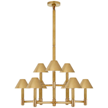 Ralph Lauren Ralph Lauren Barrett 37 Inch 9 Light Chandelier Cp439926